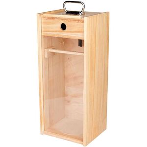 Petromax Wooden Box With Plexiglass Pane For Petromax Lamp HK350/HK500