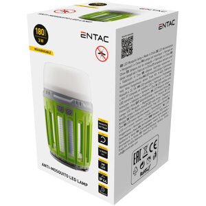 Entac Mosquito Camping Light Plastic Green 3 W