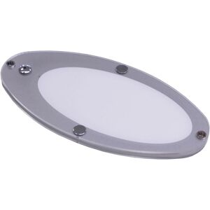 Dimatec LED Ceiling Light Silver Oval