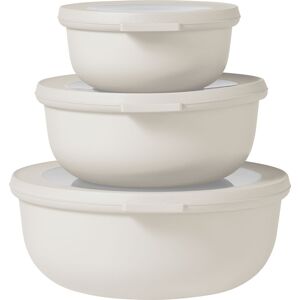 Mepal Cirqula Multi Bowl Set 3 Pcs. Nordic White