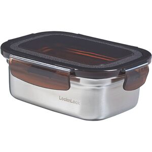 Lock & Lock Stainless Steel Lunch Box Rectangular 500 Ml