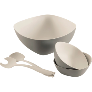 Outwell Gala Salad Set 5 Pieces Gray / Beige