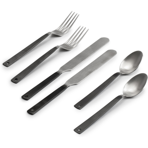 Barebones Cutlery Set 6 Pieces Polished