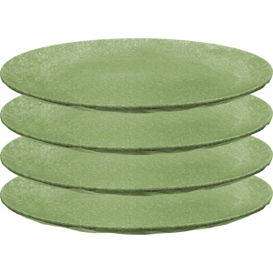 Koziol Club Plate Flat 260 Mm Nature Leaf Green