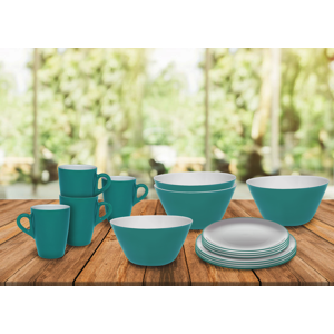 OMADA 16 Pcs Dinner Set Blue