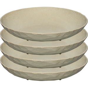 Koziol Club Plate Plate Deep 220 Mm Nature Desert Sand