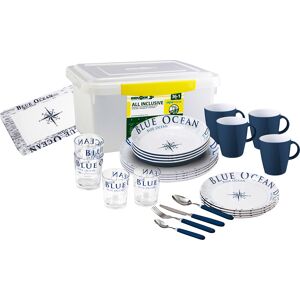 Brunner Blue Ocean Melamine Tableware Set 38-pcs.