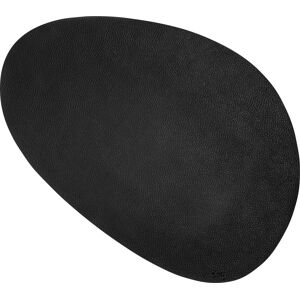 Silwy Magnetic Placemat With Leather Coating Large Black