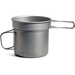 Vargo Ti-Lite Boiler Pot Cooking Set 2 Pieces 0.9/0.4 Liters