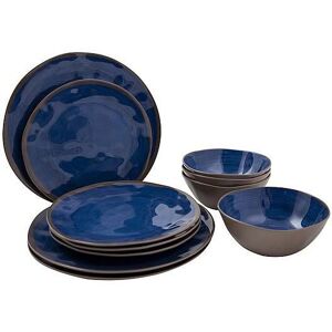 Bo-Camp Halo Tableware Set 12 Pieces Blue