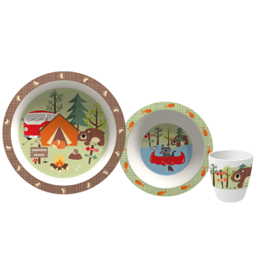 Gimex Children's Tableware Adventure 3 Pieces