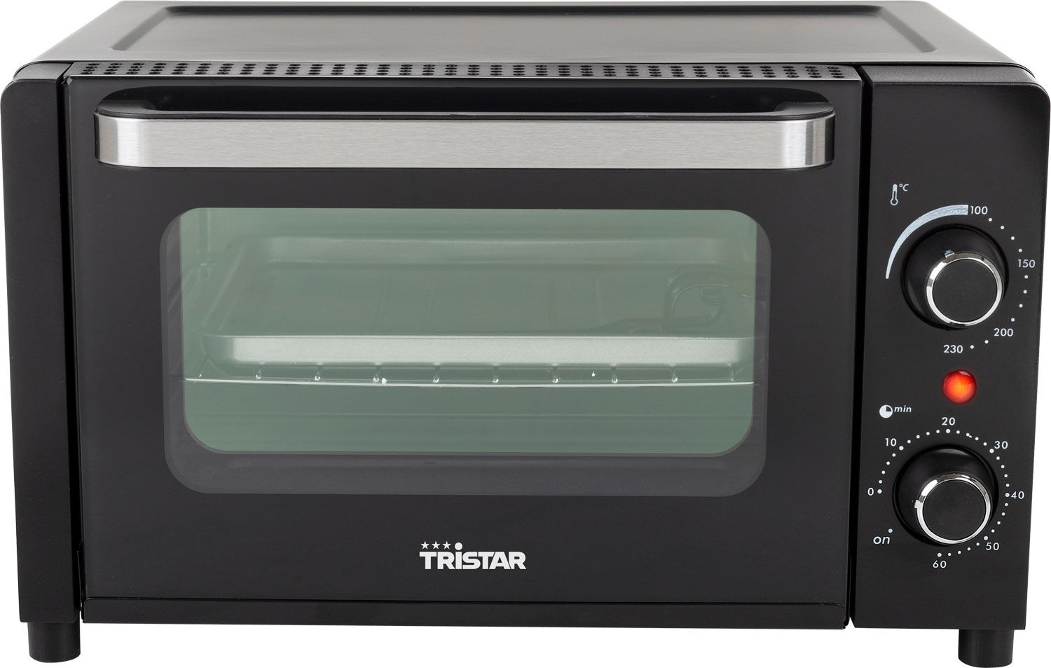 Tristar Mini Oven 10 Litres Black