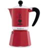 Bialetti Espresso Maker Rainbow Red 3 Cups 150 Ml