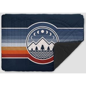 Voited Fleece Outdoor Camping Fleece Blanket Camp Vibes Two