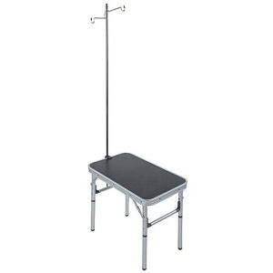 Bo-Camp Lamp Stand With Clamp And Tip 25 X 25 X 118 Cm Black