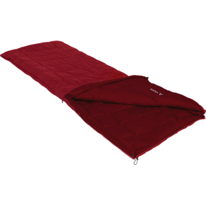 Vaude Navajo 100 SYN Synthetic Fiber Blanket Sleeping Bag 220 X 80 Cm Dark Indian Red