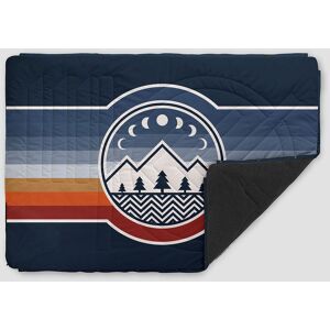 Voited Fleece Outdoor Camping Fleece Blanket Camp Vibes Two