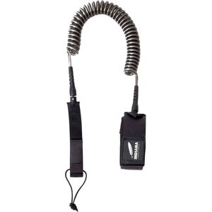 Indiana SUP Coil Leash Safety Leash Black