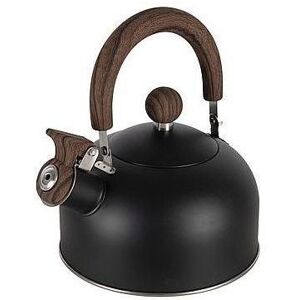 Bo-Camp Industrial Pettygrove Whistling Tea Kettle 1.2 Litre Black