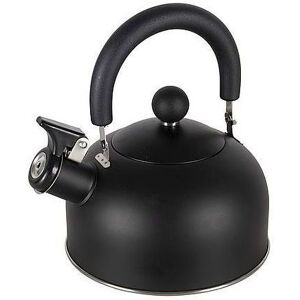 Bo-Camp Industrial Quimby Whistling Kettle 1.2 Litre Black