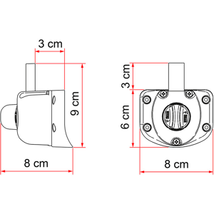 Fiamma Safe Door Guardian Interior Security Block For Fiat Ducato From 2009