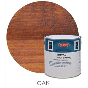 Protek Royal Exterior Paint 5 Litres - Oak - Protek Royal Exterior Paint 5 Litres - Oak