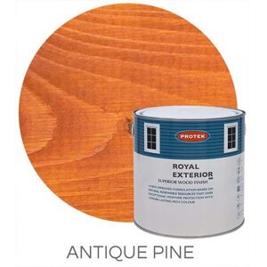 Protek Royal Exterior Paint 1 Litre - Antique Pine - Protek Royal Exterior Paint 1 Litre - Antique Pine