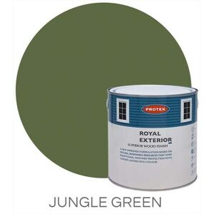 Protek Royal Exterior Paint 1 Litre - Jungle Green - Protek Royal Exterior Paint 1 Litre - Jungle Green