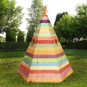 7 x 6 Shire Wooden Wigwam Playhouse