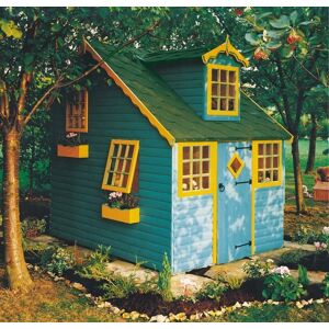 6x8 Shire Cottage Playhouse - 6 x 8 Shire Cottage Playhouse in Shiplap