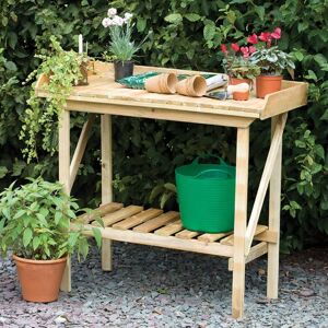 Forest Garden Potting Bench - 3ft 6in Long