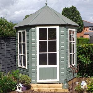 6 x 7  Shire Hexagonal Summerhouse Gazebo