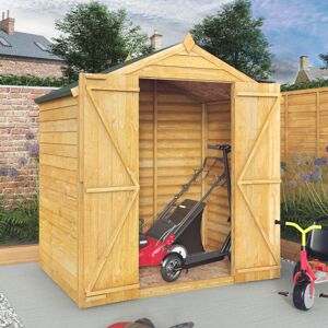 4 x 6 Mercia Overlap Apex Shed - Windowless