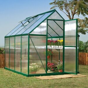 6 x 8 Palram - Canopia Mythos Greenhouse - Green