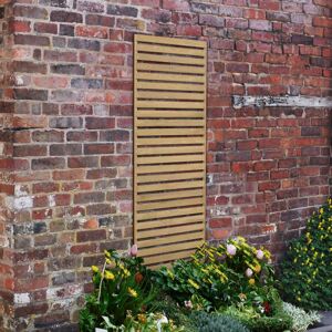 Forest Garden Forest 6 x 2 Pressure Treated Slatted Trellis Panel