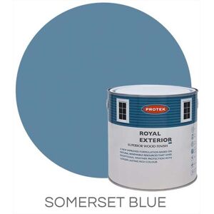 Protek Royal Exterior Paint 5 Litres - Somerset Blue - Protek Royal Exterior Paint 5 Litres - Somerset Blue