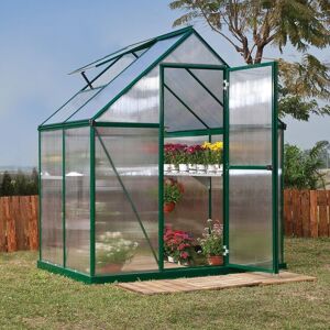 6 x 4 Palram - Canopia Mythos Greenhouse - Green