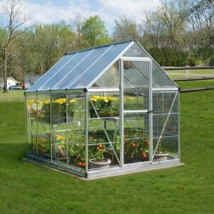 6 x 8 Palram - Canopia Hybrid Greenhouse - Silver