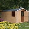 13 x 7 Shire Jersey Tongue and Groove Shed