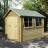 10Gx10 Shire Solway Log Cabin Range 28mm to 70mm Logs - 28mm logs