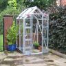 Elite Greenhouses 4ft Wide Elite Compact Aluminium Greenhouse Range - 1300 x 2589mm 4ft x 8ft Front Width x Depth