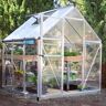 6 x 6 Palram - Canopia Hybrid Greenhouse - Silver