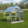 6 x 8 Palram - Canopia Hybrid Greenhouse - Silver