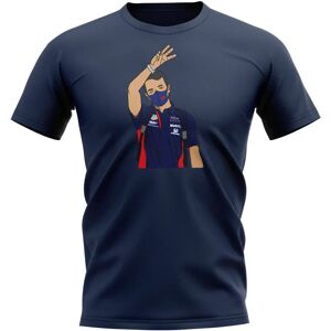 Race Crate Alexander Albon Paddock T-Shirt (Navy) - XLB (12-13 Years) Male