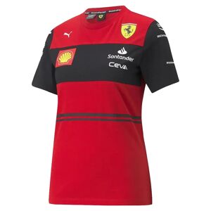 Puma 2022 Ferrari Team Tee (Red) - Womens - Small - Size 10 Female