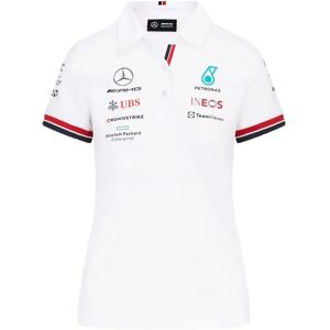 Puma 2022 Mercedes Polo Shirt (White) - Womens - Medium - Size 12 Female