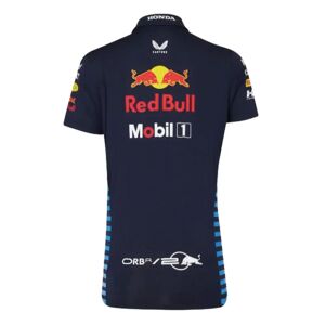 Castore 2024 Red Bull Racing Team Polo Shirt (Night Sky) - Womens - Small - Size 10 Female