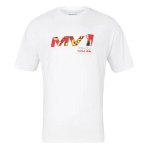 Castore 2024 Red Bull Racing Max Verstappen Pop Art Oversized T-Shirt (White) - XXL Adults Male