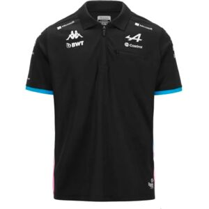 Kappa 2024 Alpine BWT Team Polo Shirt (Black) - Large Adults Male