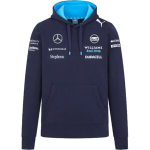 Puma 2024 Williams Racing Mens Team Hoodie (Navy) - Large Adults Male